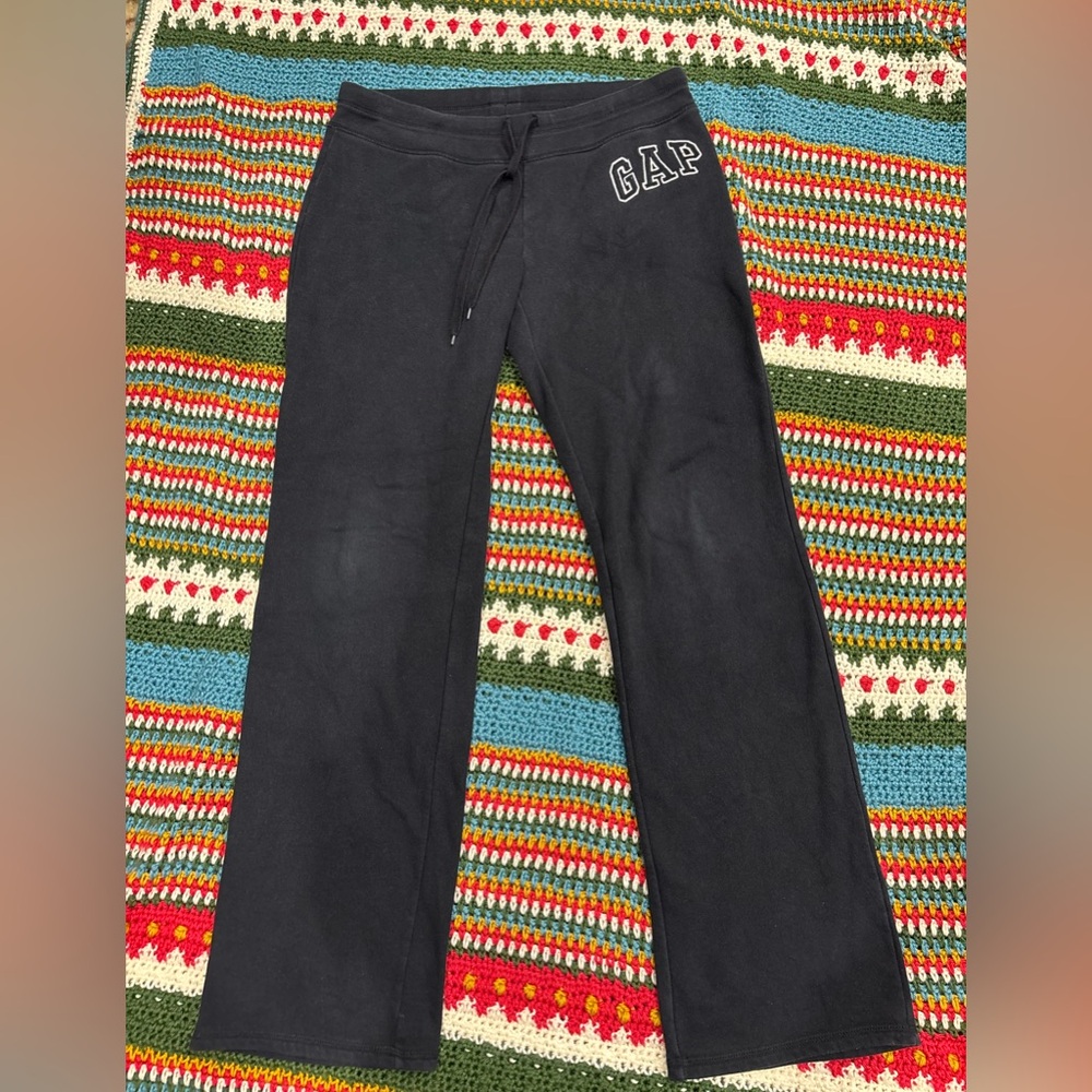 GAP Y2K Black Sweat Pants